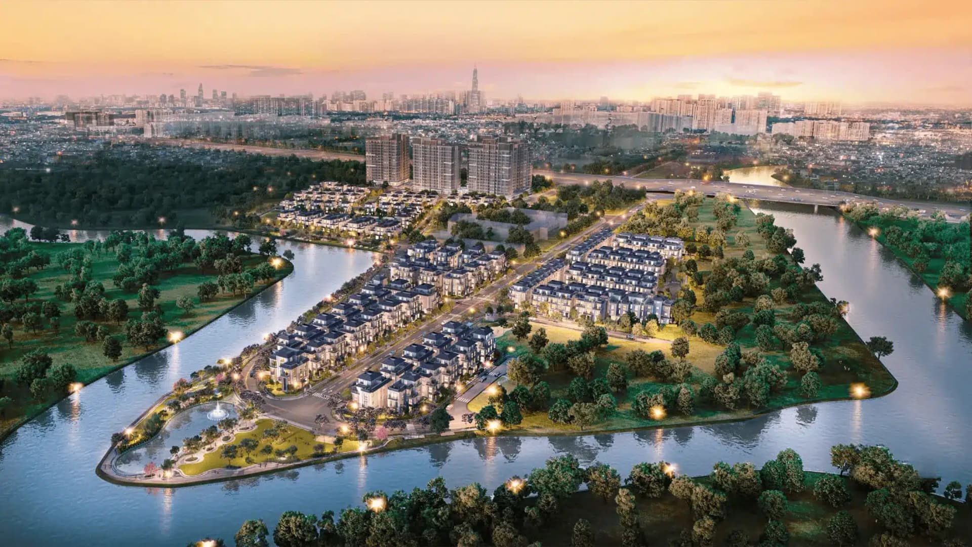 Gladia The Waters: Tổ ấm ven sông, giá tốt